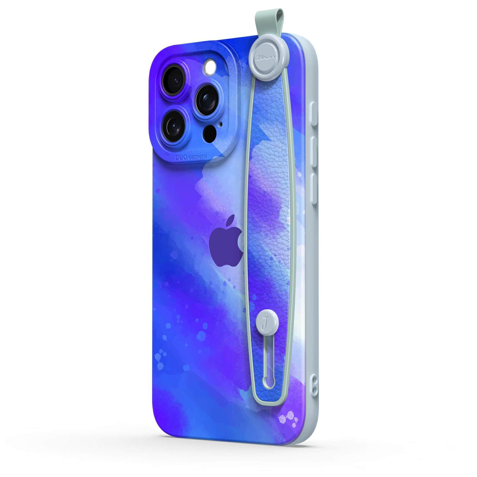 Extremely Frozen Blue | iPhone Series Multifunctional Wristband Case