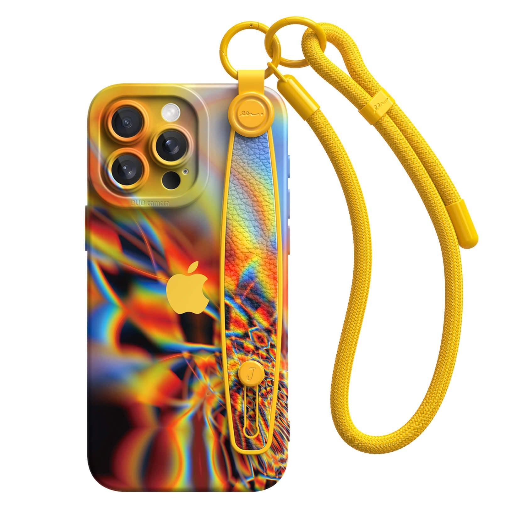 Mirror Within Mirror | iPhone Series Multifunctional Wristband Case