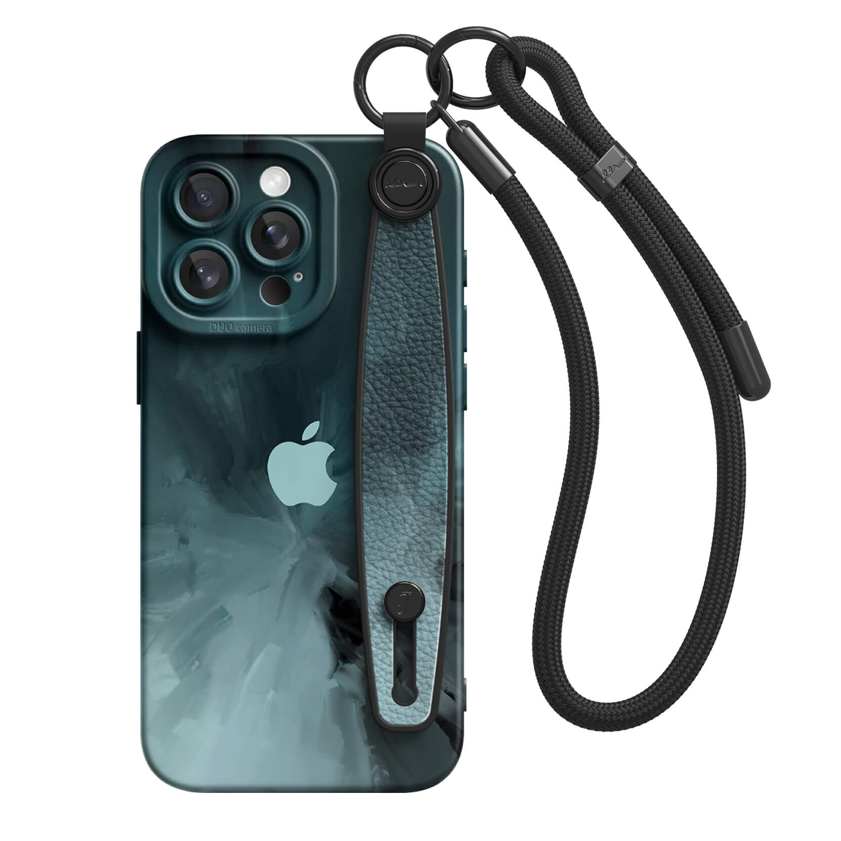 Black Gray | iPhone Series Multifunctional Wristband Case