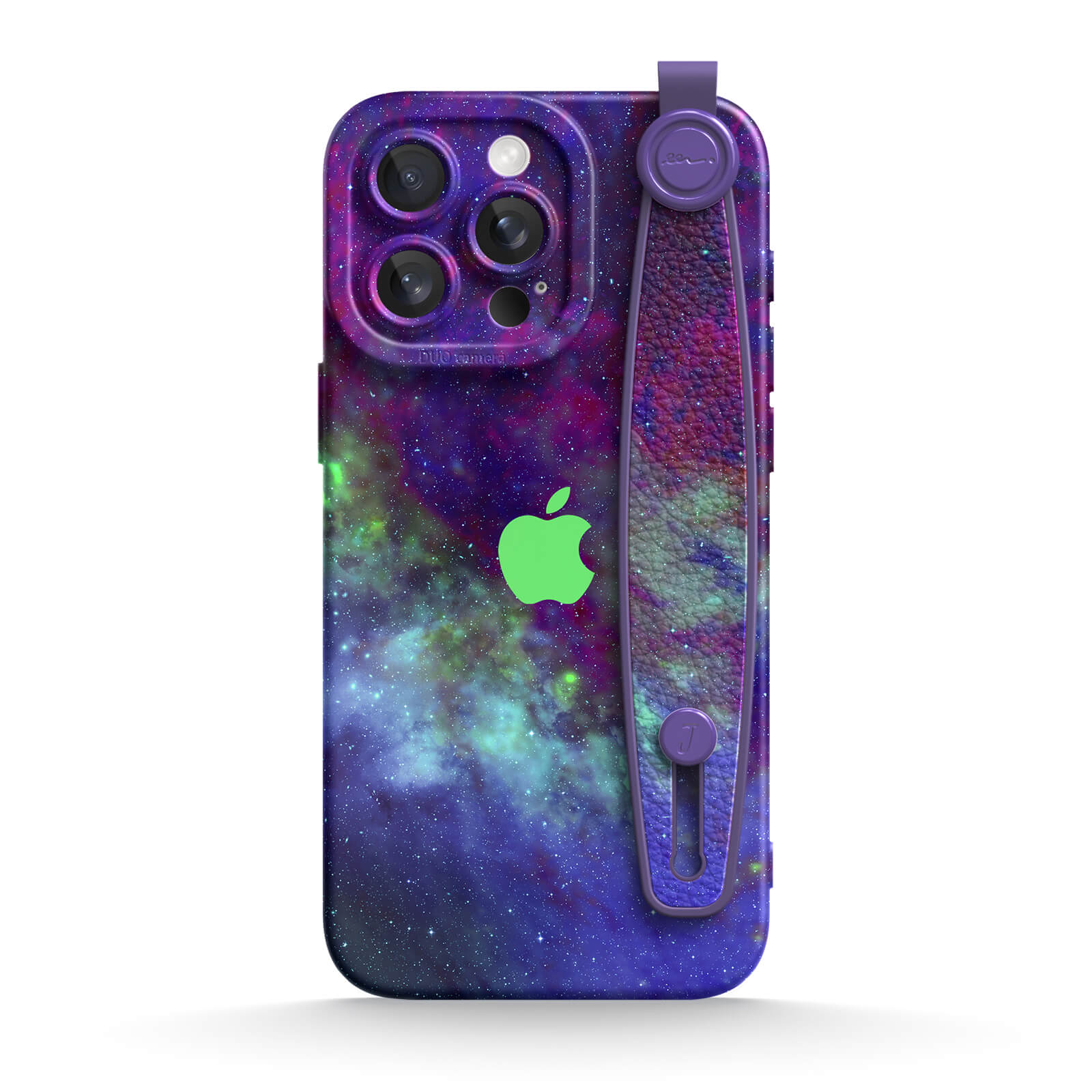 Psychedelic Purple World | iPhone Series Multifunctional Wristband Case