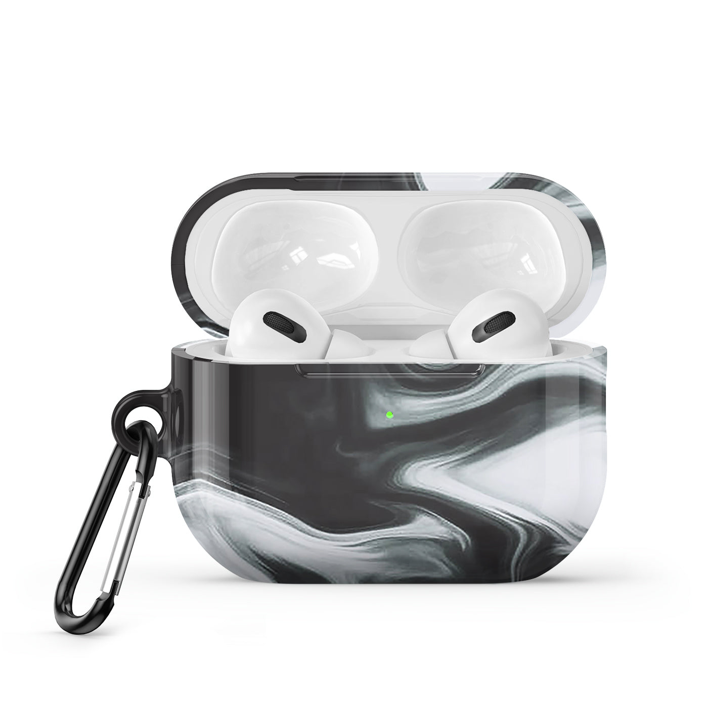 White Black | AirPods Series Shockproof Protective Case