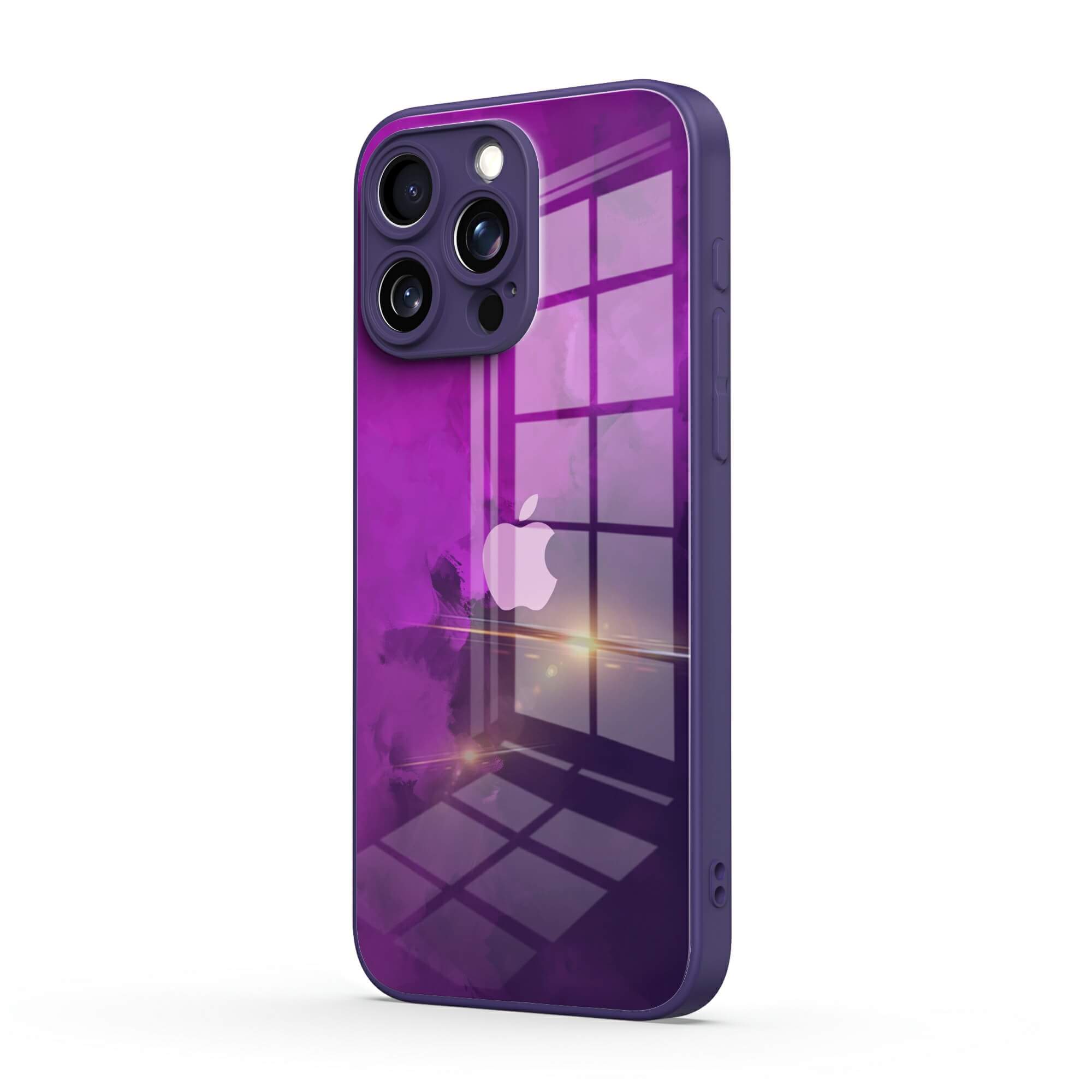 Dark Purple | IPhone Series Impact Resistant Protective Case