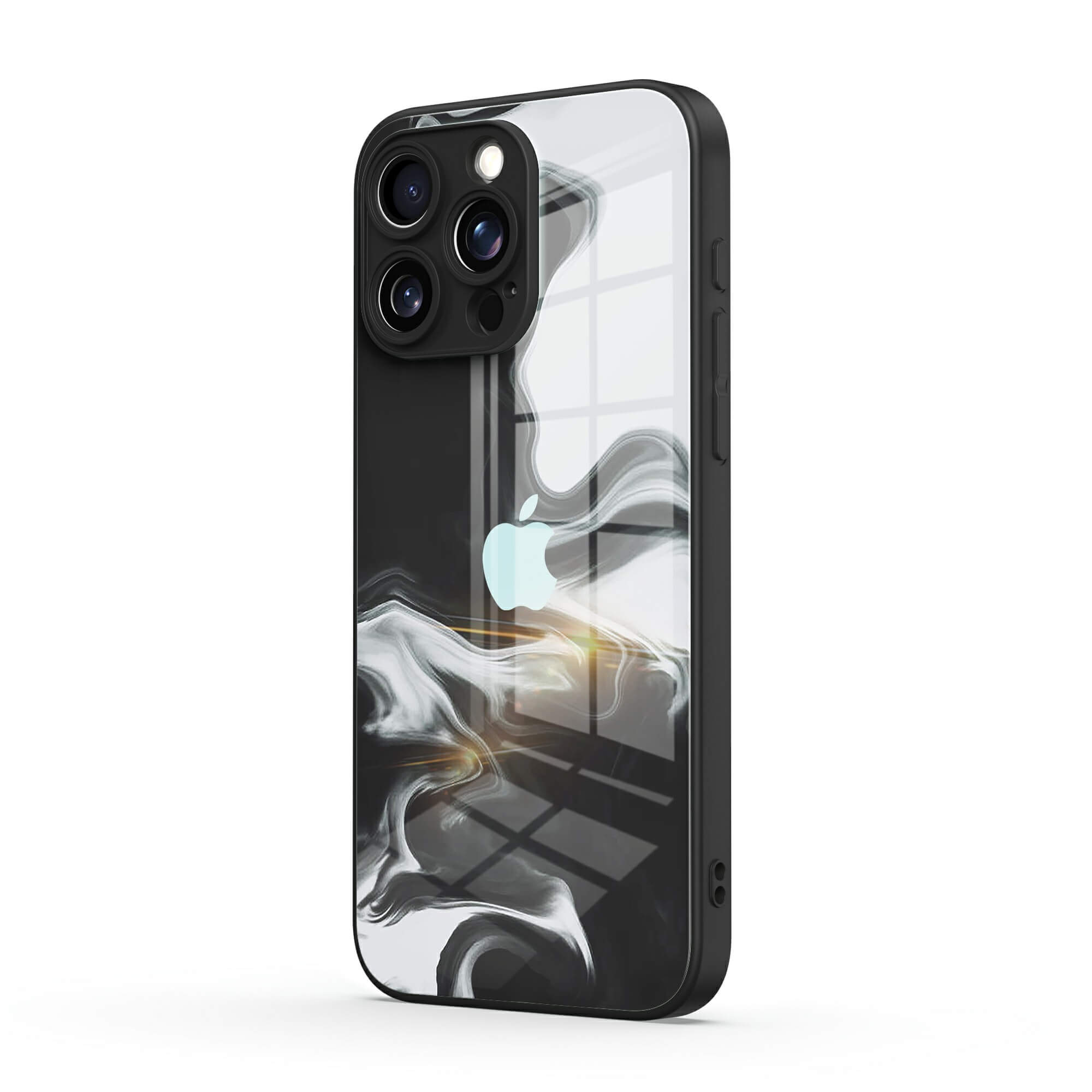 White/Black | IPhone Series Impact Resistant Protective Case