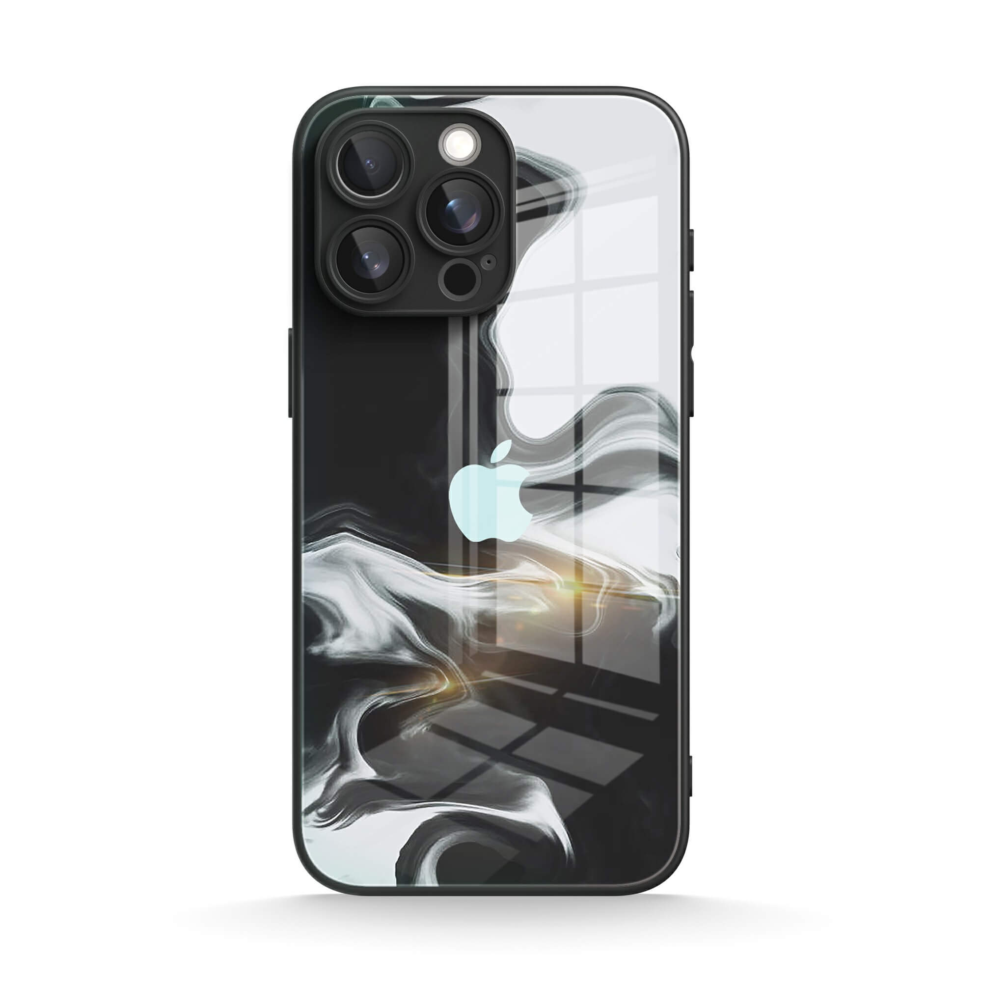 White/Black | IPhone Series Impact Resistant Protective Case