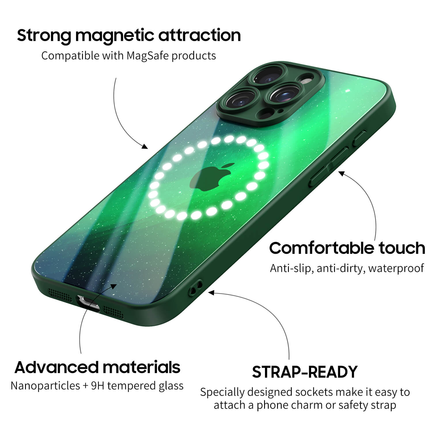 Magnetic Storm-Dawn | IPhone Series Impact Resistant Protective Case