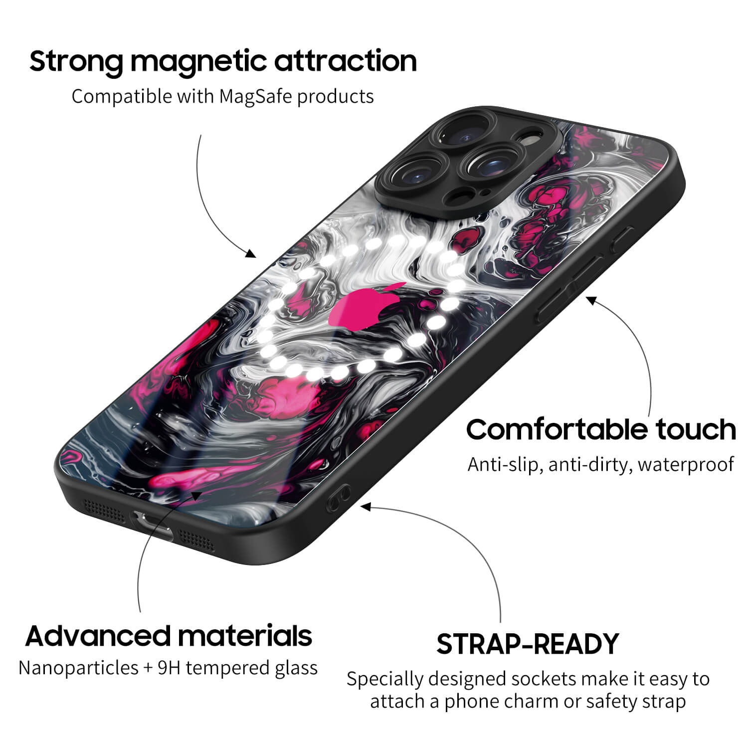 Laser Smoke | IPhone Series Impact Resistant Protective Case