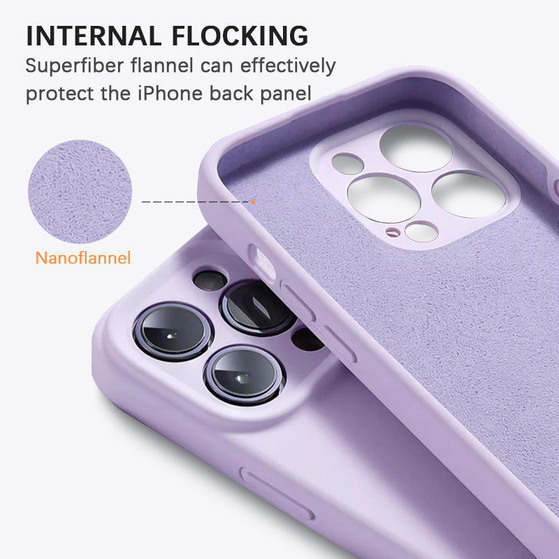 Blackcurrant Purple | iPhone Liquid Silicone Case