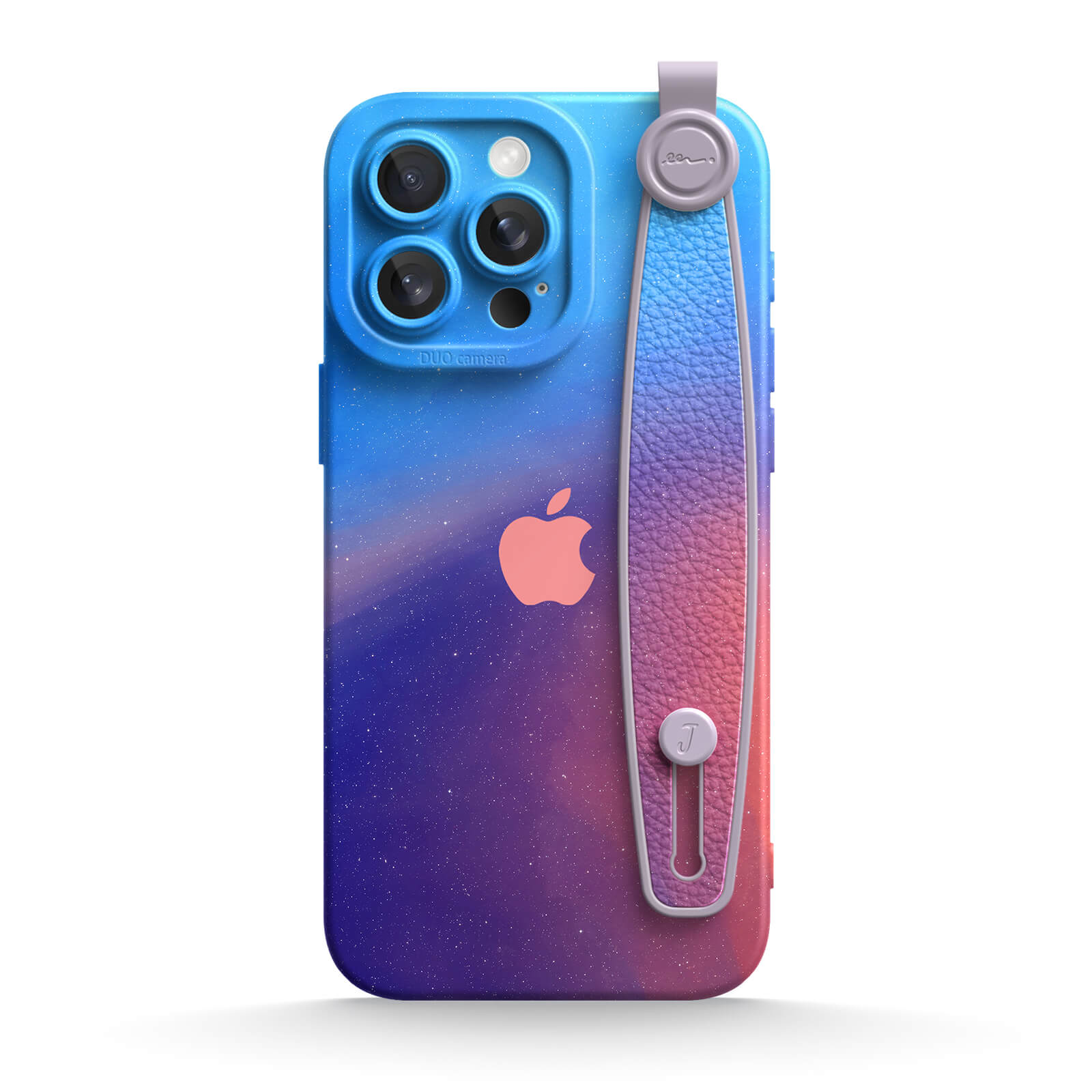 Polar-Purple to Pink | iPhone Series Multifunctional Wristband Case