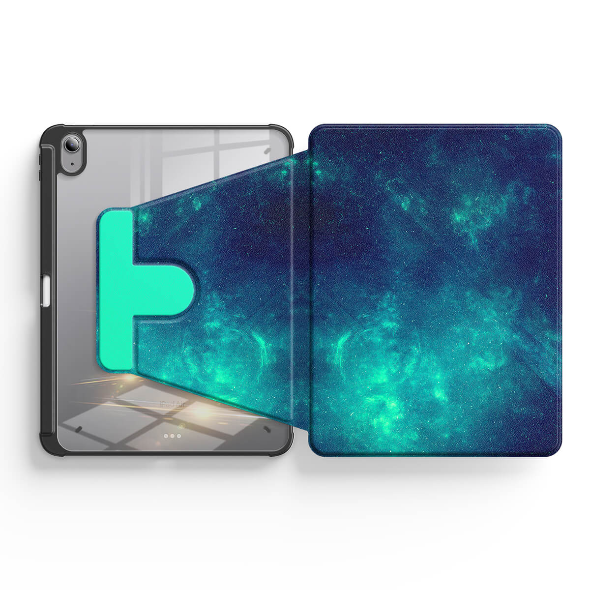 Night Light Star River | iPad Series Snap 360° Stand Impact Resistant Case