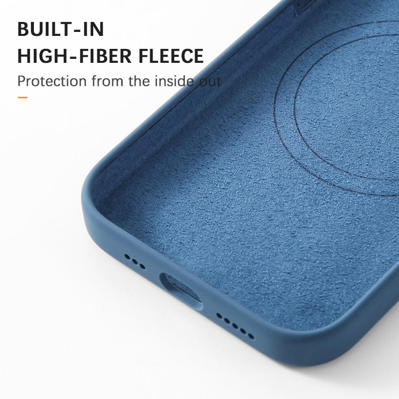 iPhone Series | Flexible Silicone Case ( MagSafe Compatible )