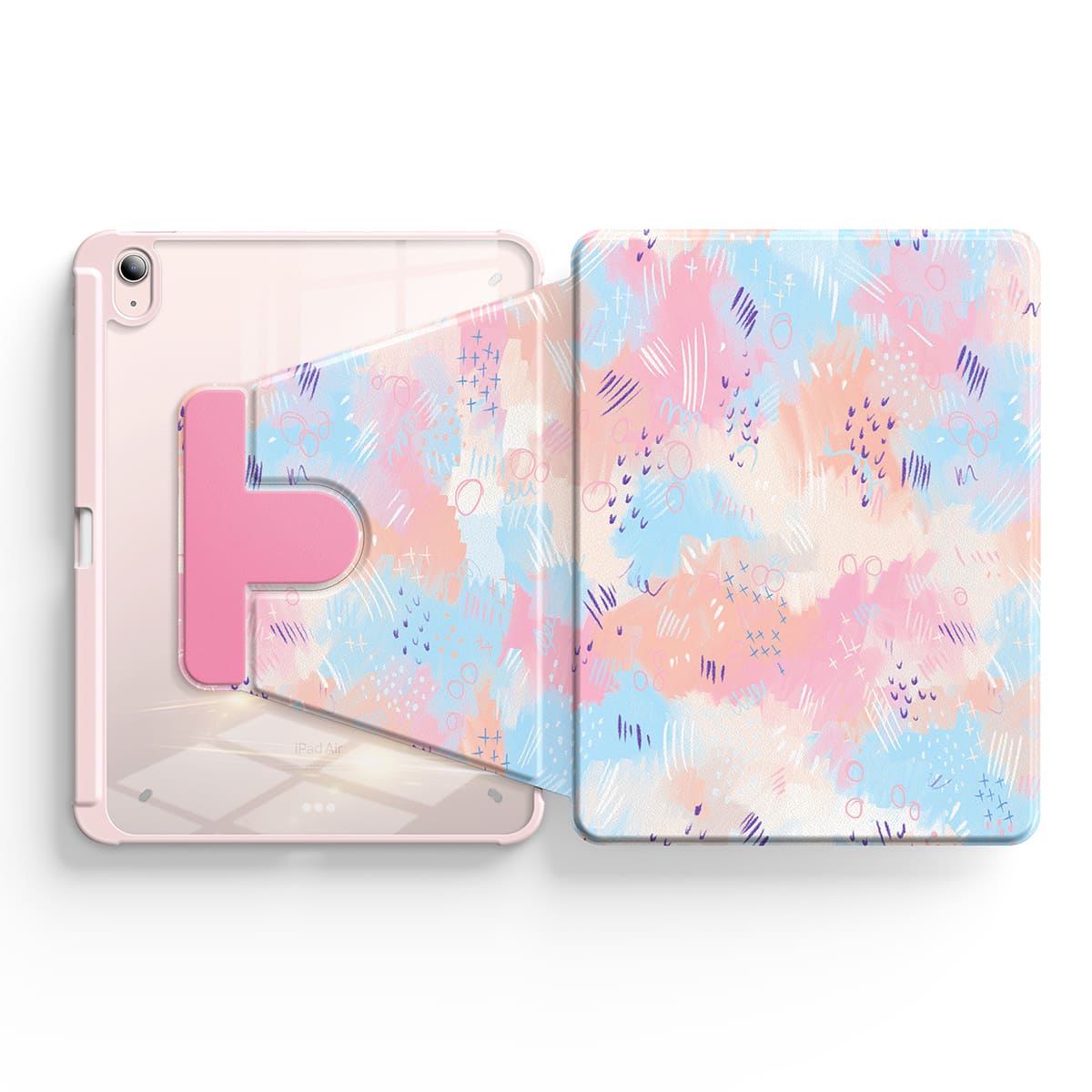 Marshmallow | iPad Series Snap 360° Stand Impact Resistant Case