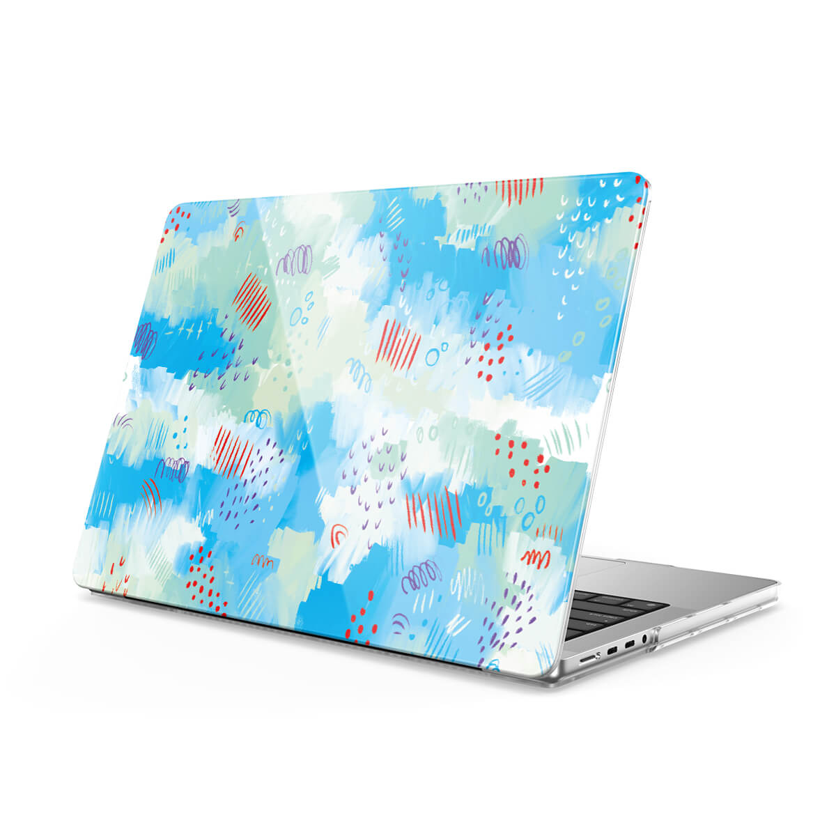 Ice Lake After Snowy Winter | Macbook Anti-Fall Protective Case