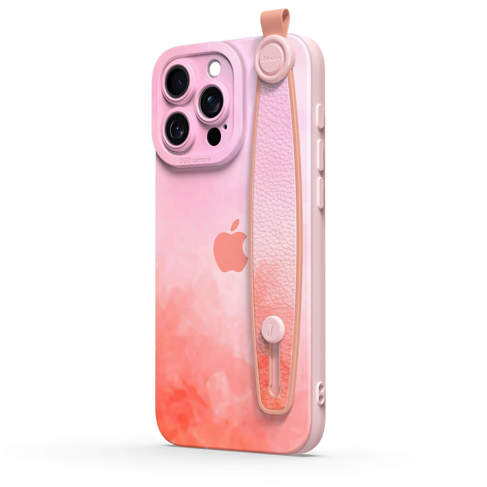 Warming Pink | iPhone Series Multifunctional Wristband Case