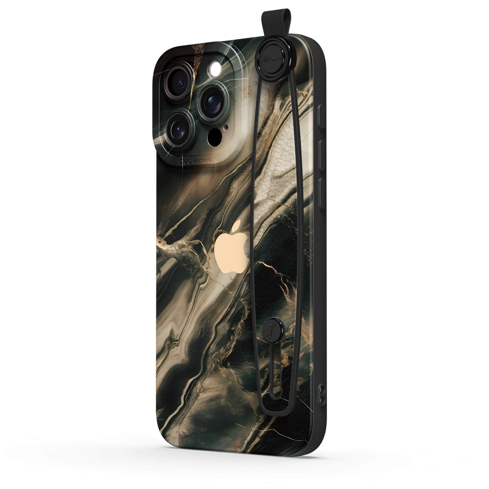 Gilded Black | iPhone Series Multifunctional Wristband Case