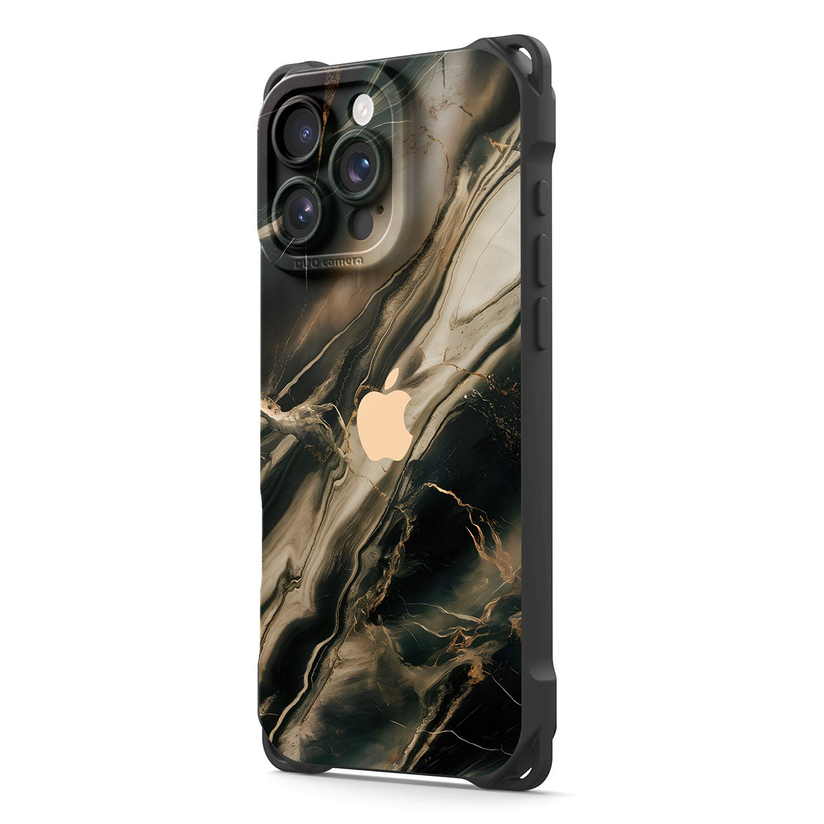 Gilded Black | iPhone Series Ultra Impact Resistant Protective Case