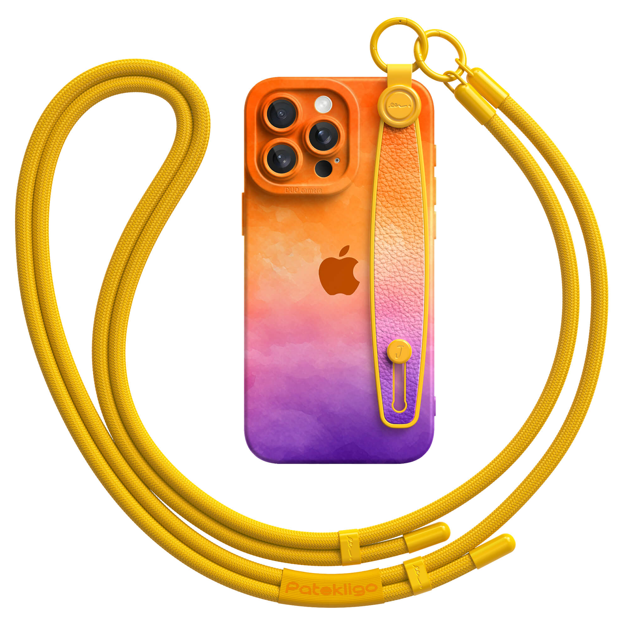 Sunset Color | iPhone Series Multifunctional Wristband Case