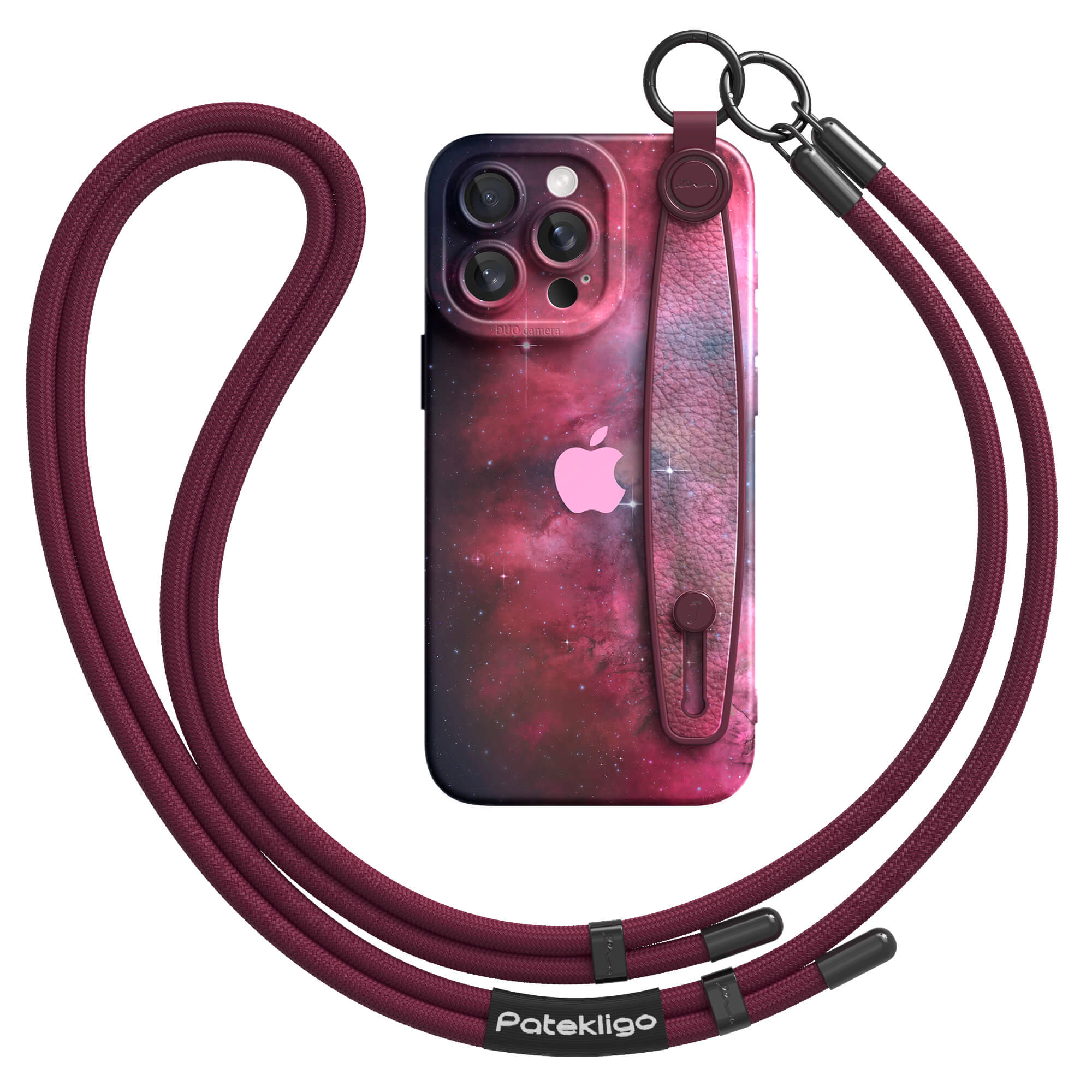 Great Flower Horse Nebula | iPhone Series Multifunctional Wristband Case