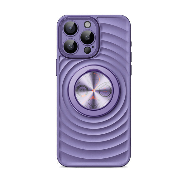 Dark Purple | iPhone Ripple Bracket Case