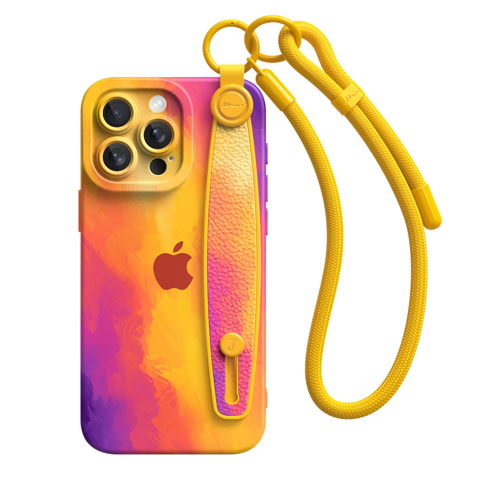 Fire Cloud-A Line of Sky | iPhone Series Multifunctional Wristband Case