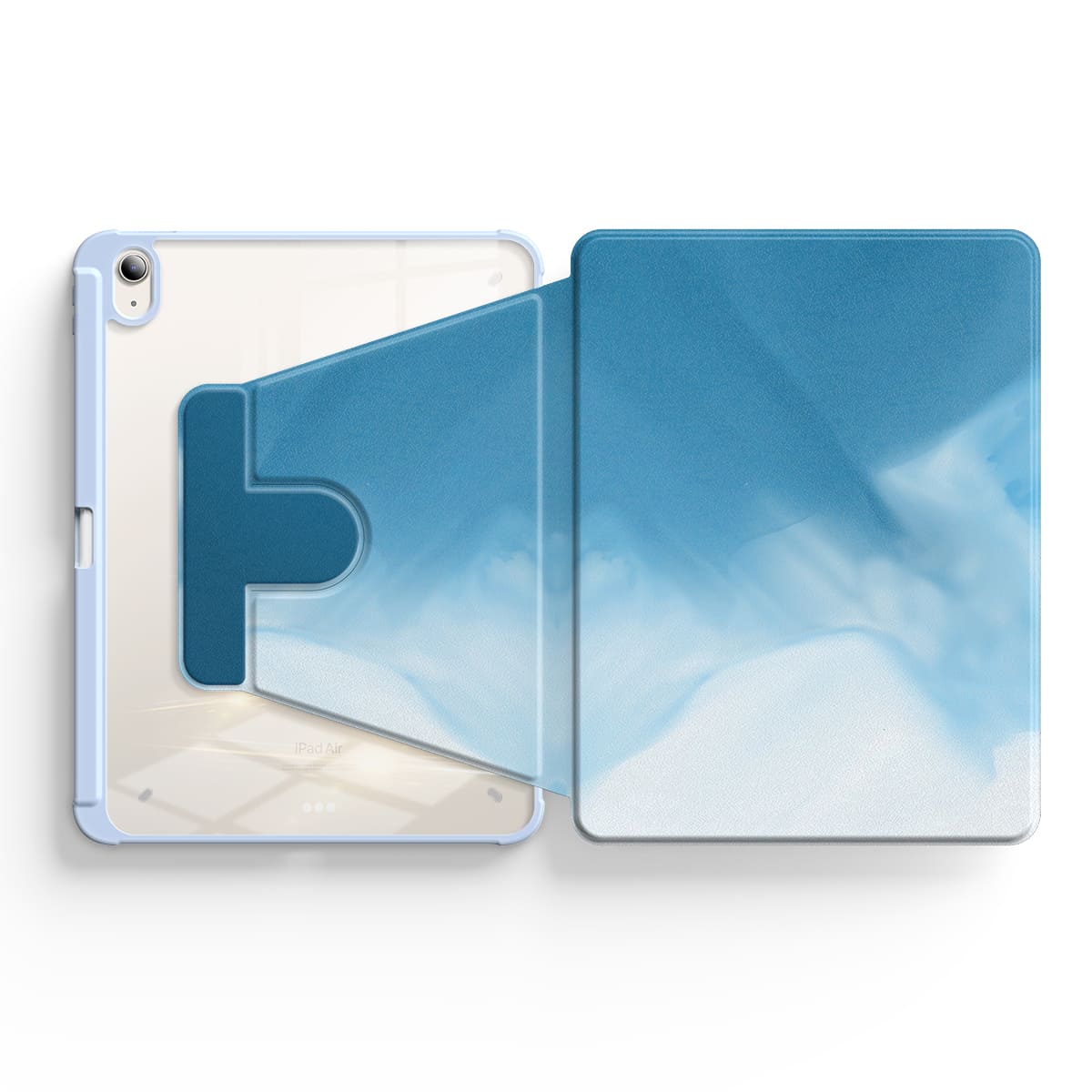 Snow Peak Color | iPad Series Snap 360° Stand Impact Resistant Case