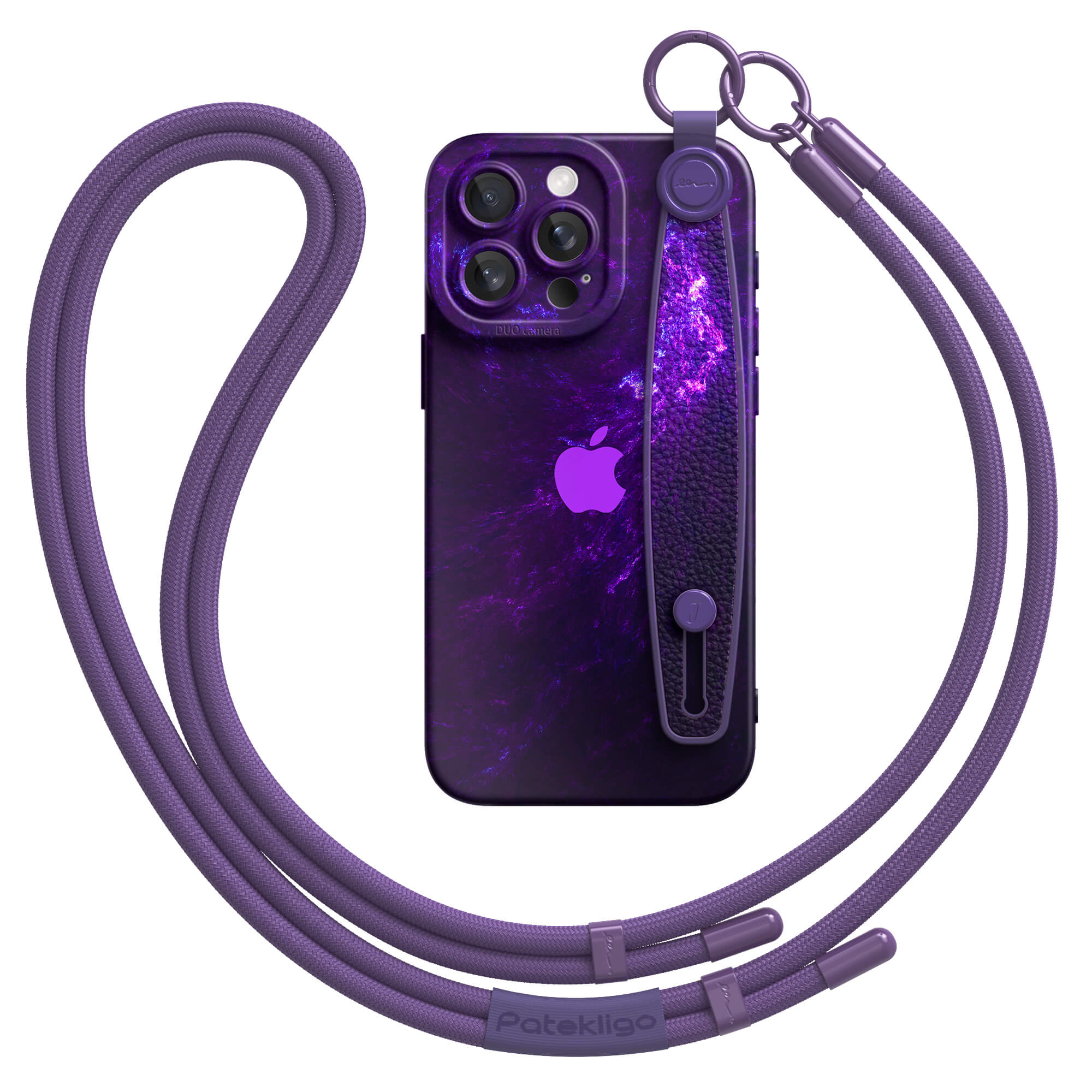 Purple Lifeform | iPhone Series Multifunctional Wristband Case