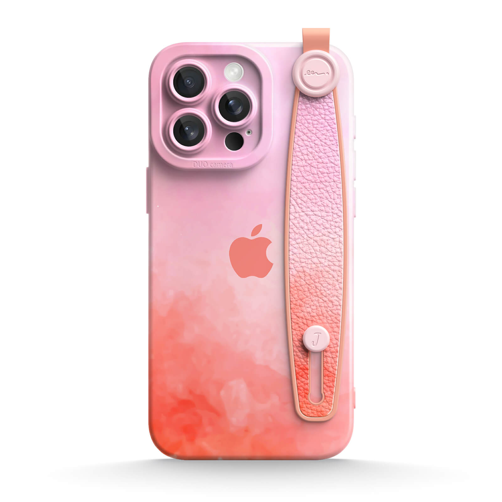 Warming Pink | iPhone Series Multifunctional Wristband Case