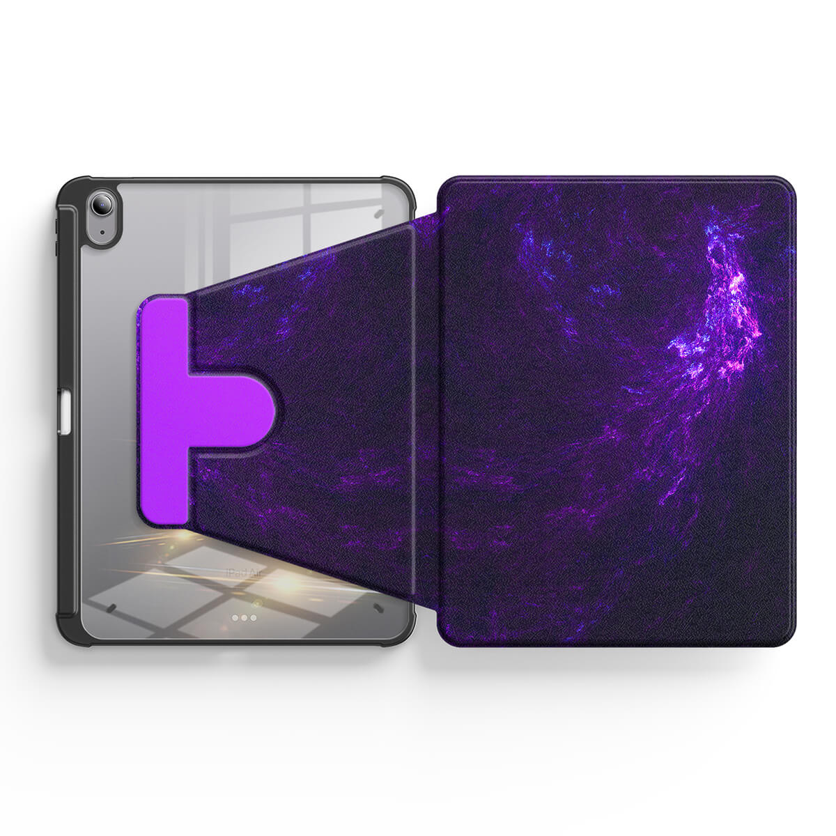 Purple Lifeform | iPad Series Snap 360° Stand Impact Resistant Case