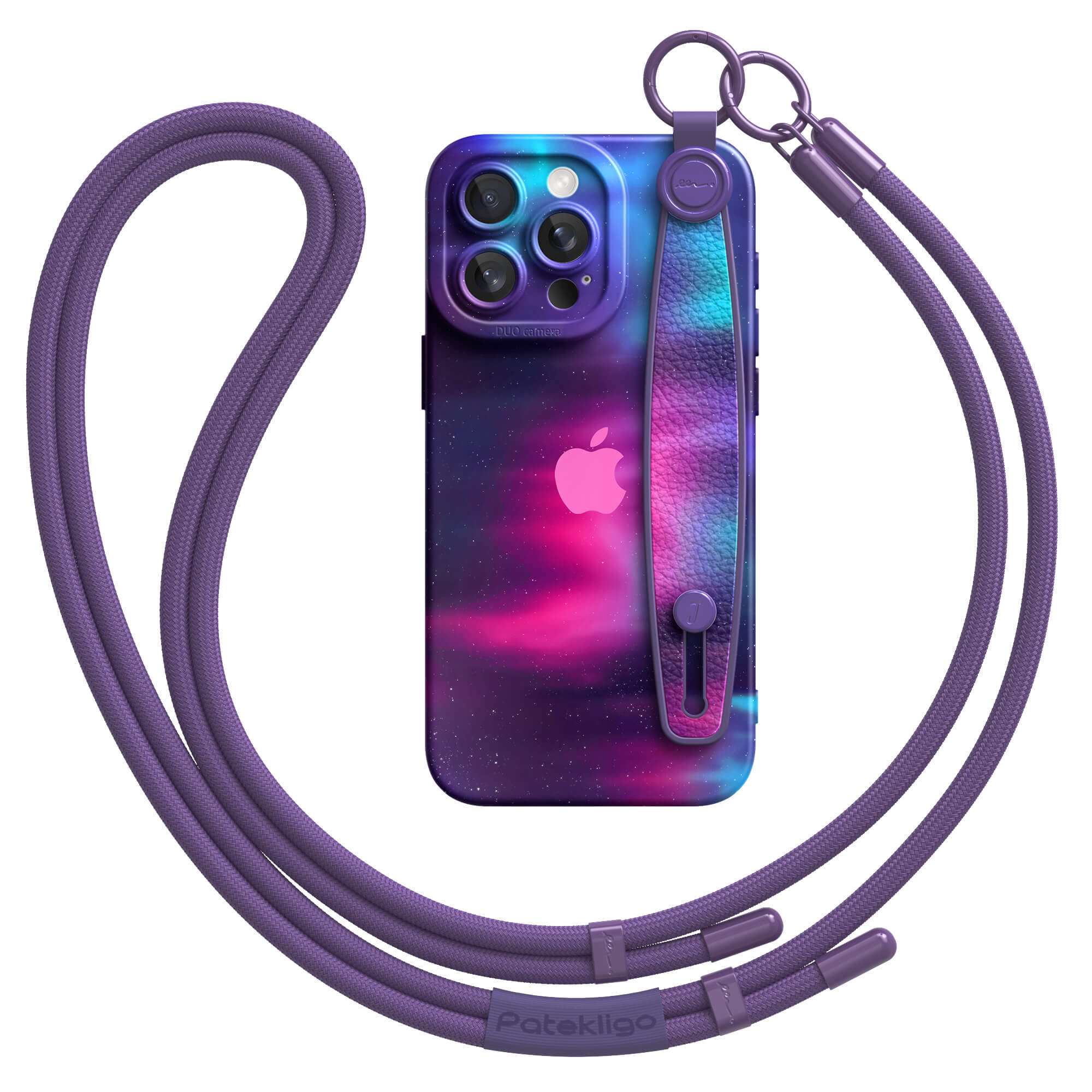 Dazzle Shadow | iPhone Series Multifunctional Wristband Case