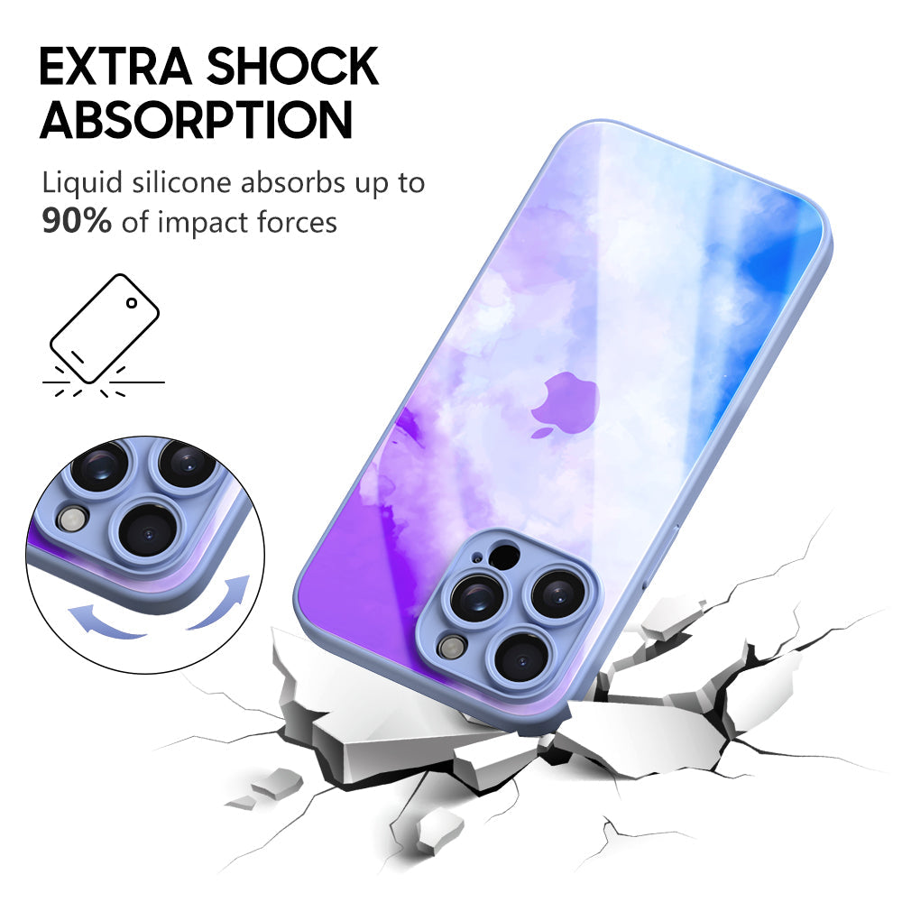 Watercolor Powder | IPhone Series Impact Resistant Protective Case