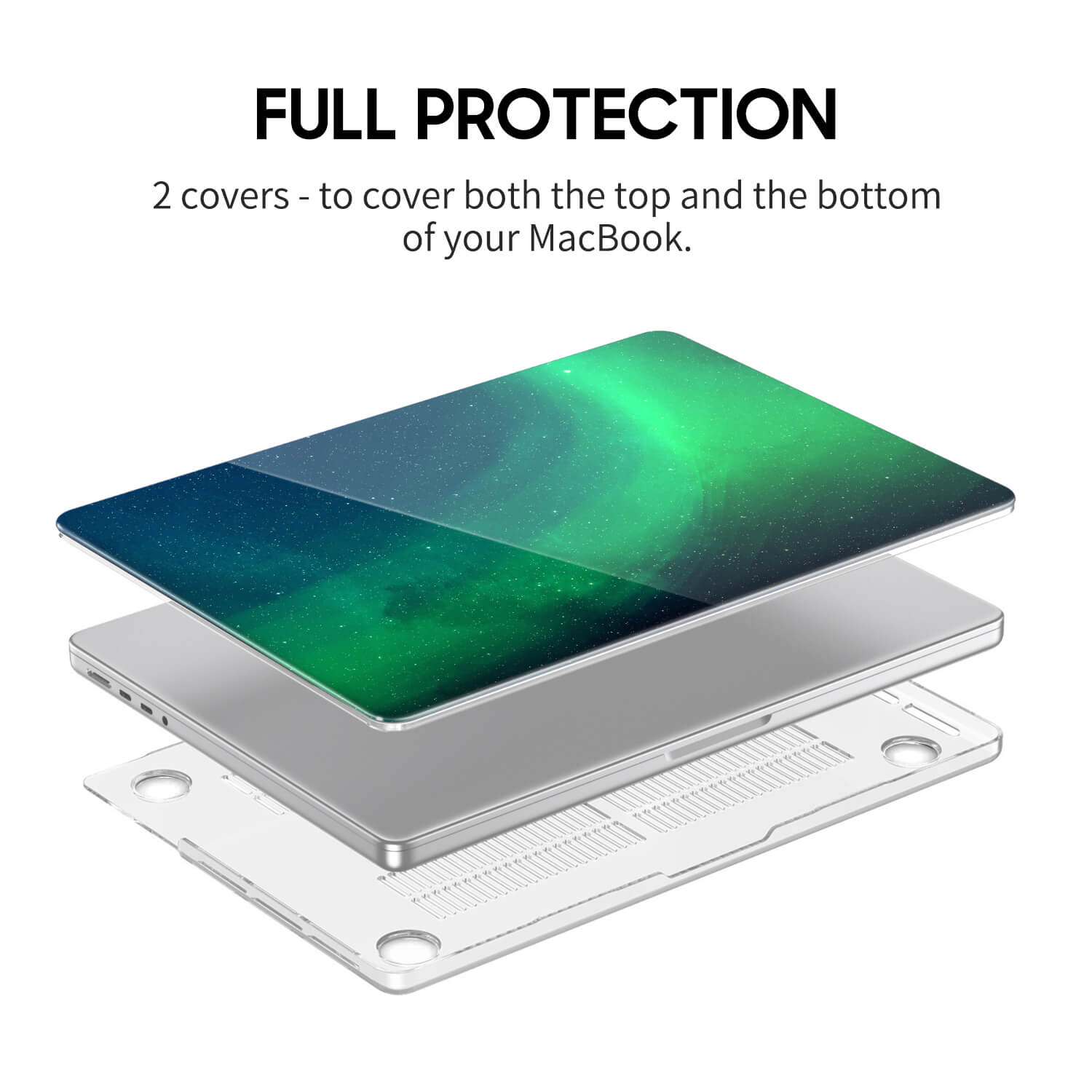 Polar Clouds | Macbook Anti-Fall Protective Case