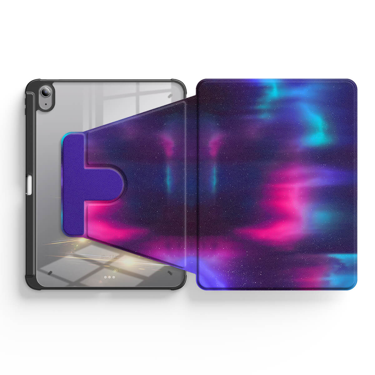 Dazzle Shadow | iPad Series Snap 360° Stand Impact Resistant Case