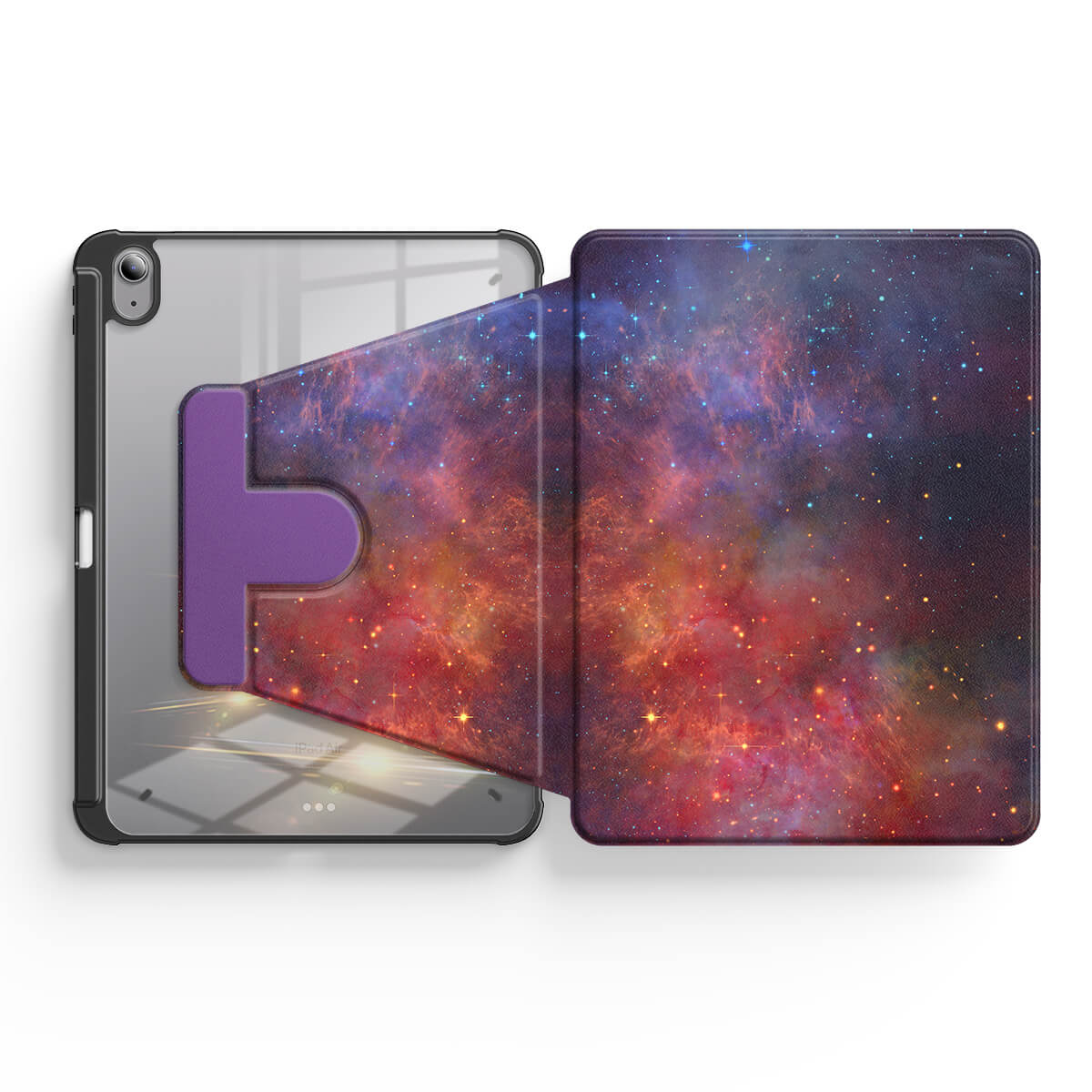 Earth-shattering Star | iPad Series Snap 360° Stand Impact Resistant Case