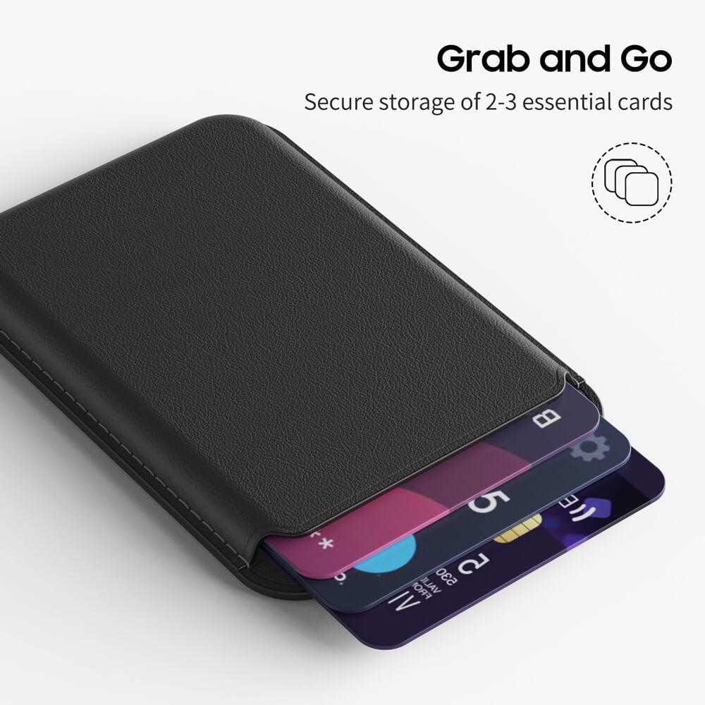 Fuchsia Galaxy | Leather Wallet with MagSafe