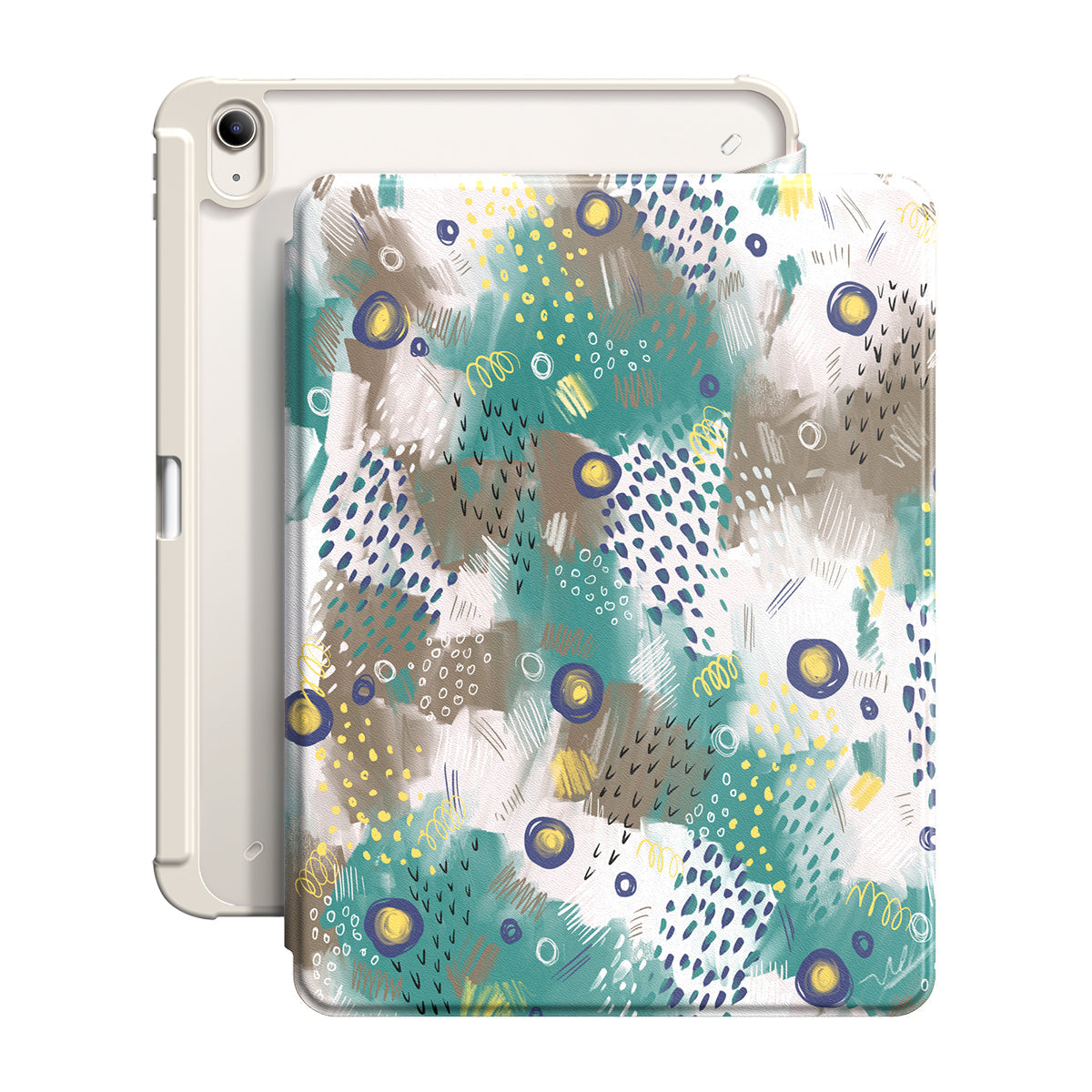 Dancing Peacock | iPad Series Snap 360° Stand Impact Resistant Case