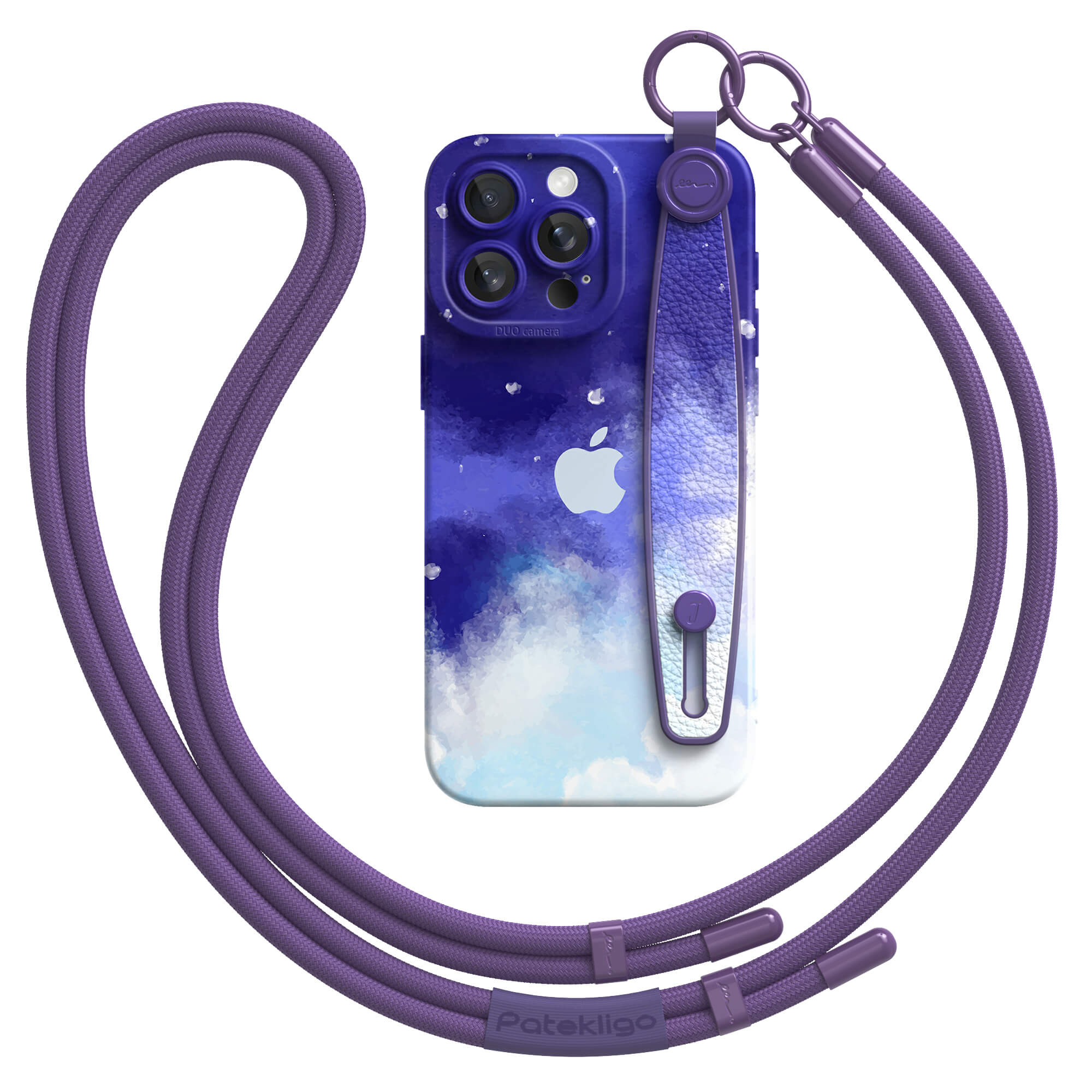 Drifting in The Clouds | iPhone Series Multifunctional Wristband Case