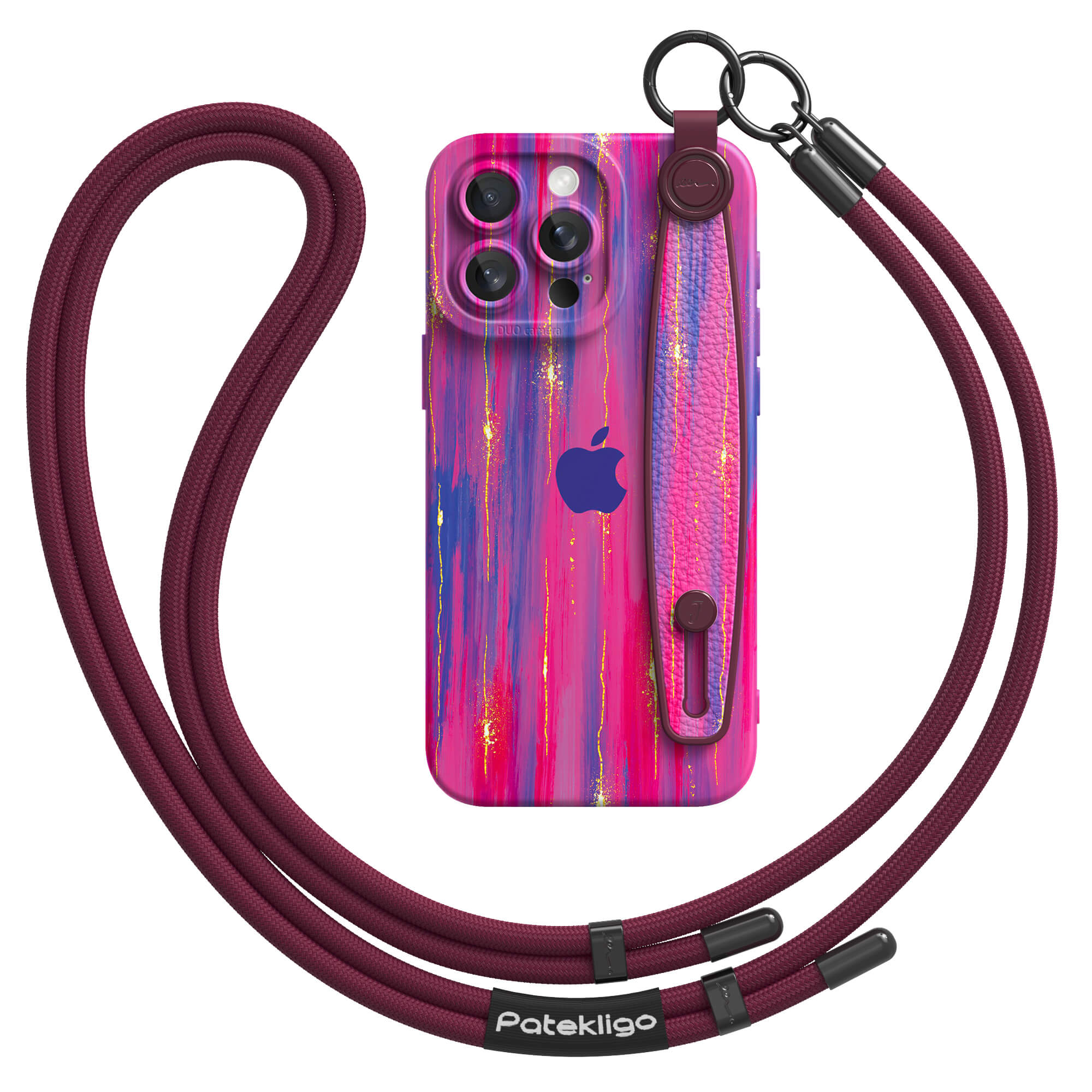 Beetroot | iPhone Series Multifunctional Wristband Case