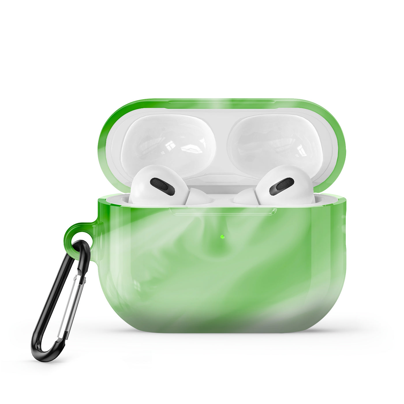 Green and White | AirPods Series Shockproof Protective Case