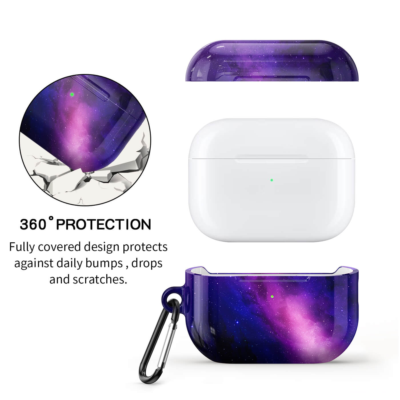 Planet 107B | AirPods Series Shockproof Protective Case