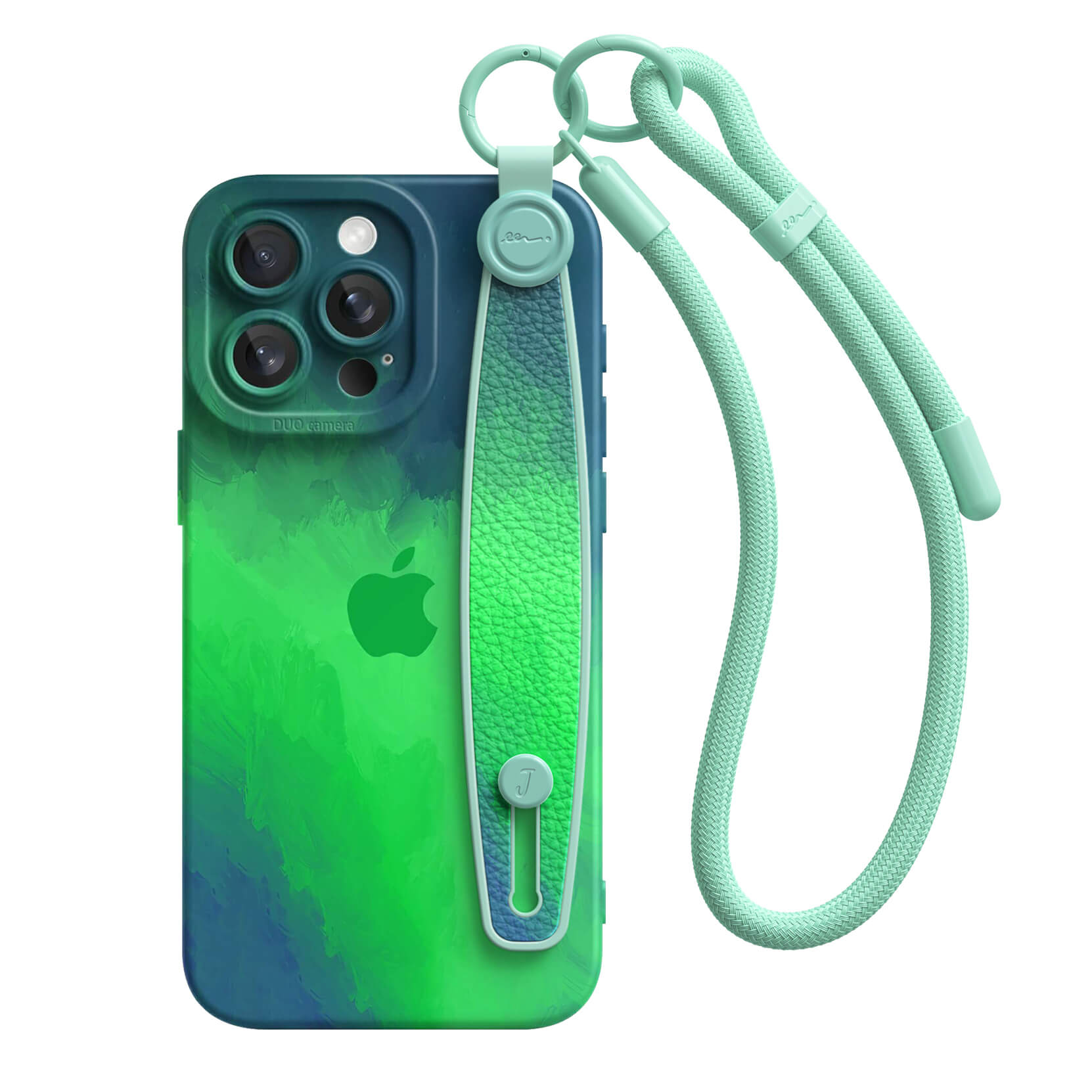 Elf Green | iPhone Series Multifunctional Wristband Case