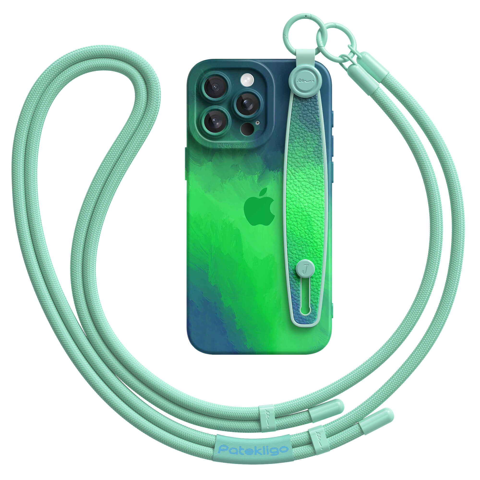 Elf Green | iPhone Series Multifunctional Wristband Case