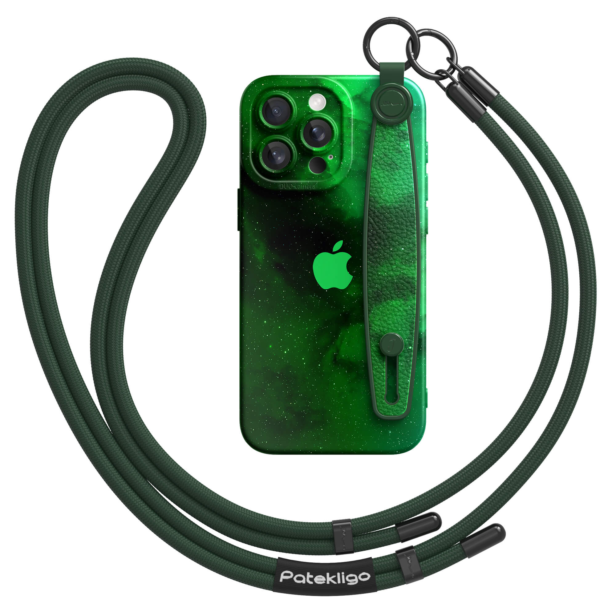 Night Star Green | iPhone Series Multifunctional Wristband Case