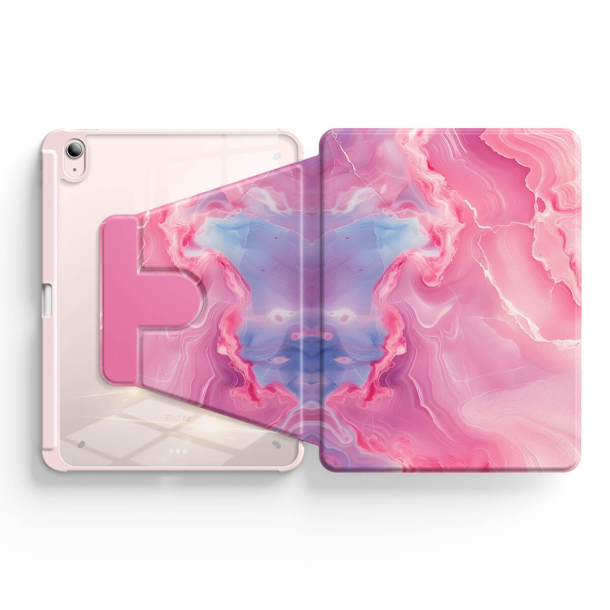 Jadeite Pink | iPad Series Snap 360° Stand Impact Resistant Case