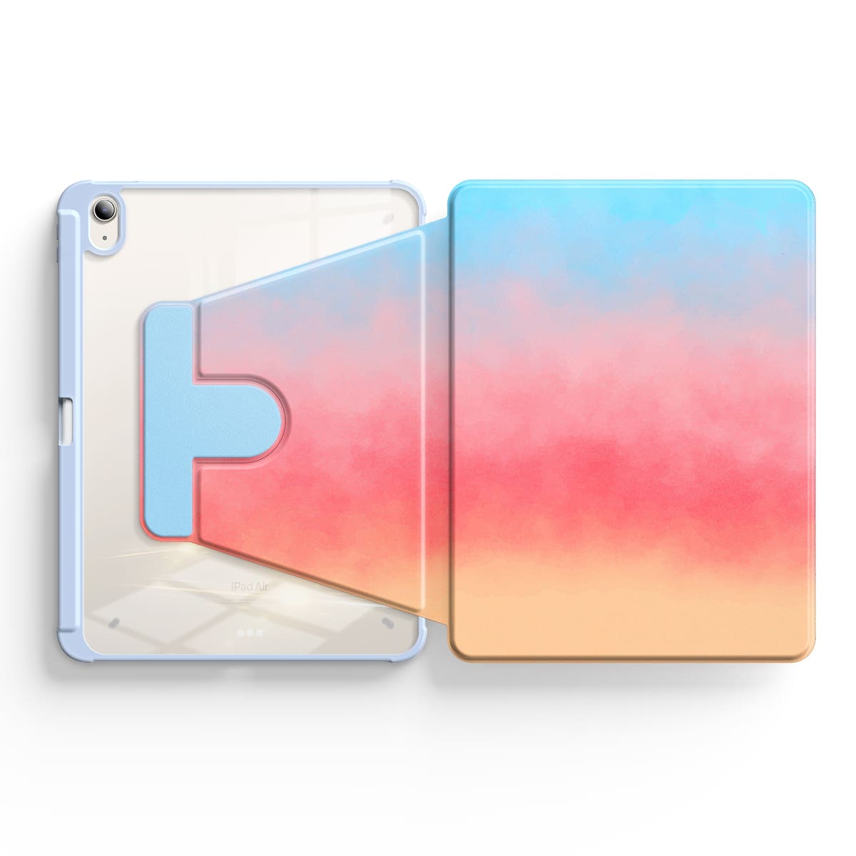 Gradient of Clouds | iPad Series Snap 360° Stand Impact Resistant Case