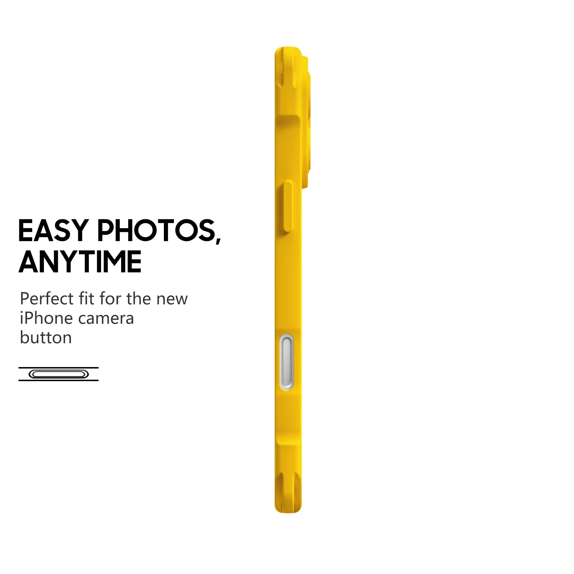 Bright Yellow | iPhone Series Ultra Impact Resistant Protective Case