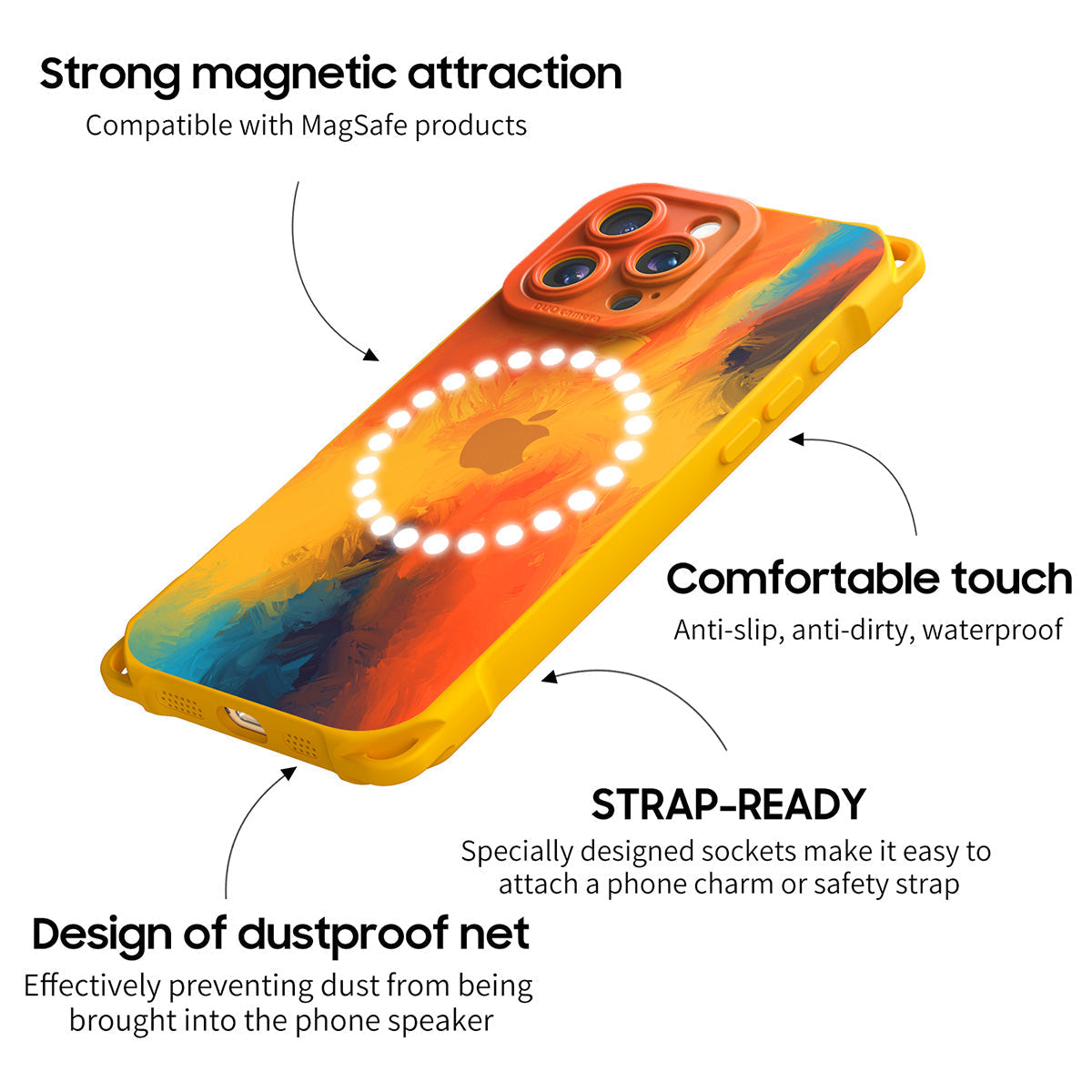 Smoke Mango | iPhone Series Ultra Impact Resistant Protective Case