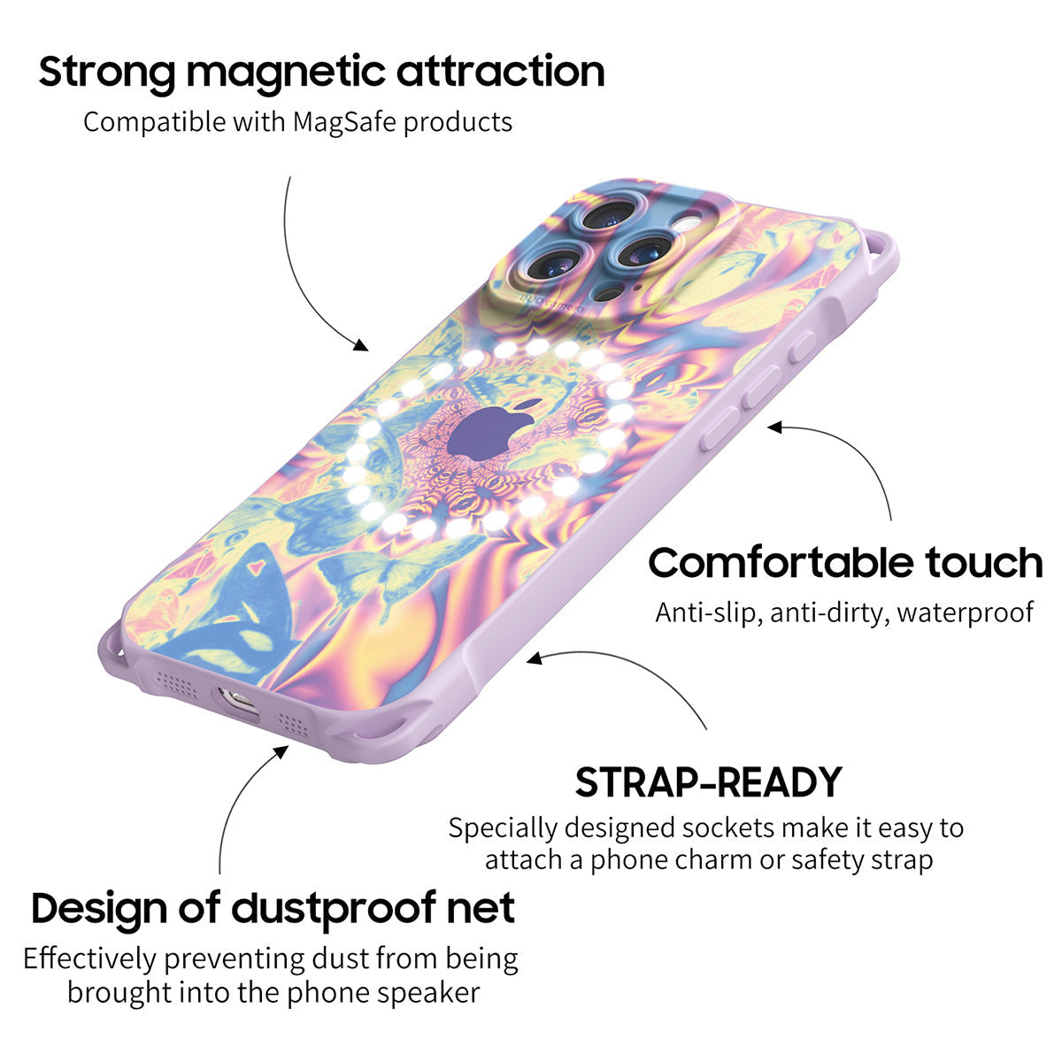 Morpho Butterfly | iPhone Series Ultra Impact Resistant Protective Case