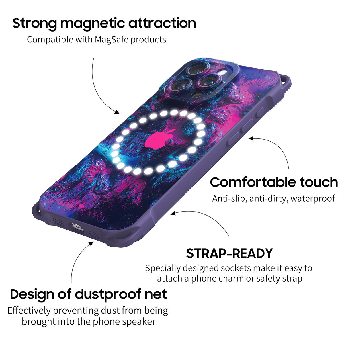 Phantom Mist | iPhone Series Ultra Impact Resistant Protective Case