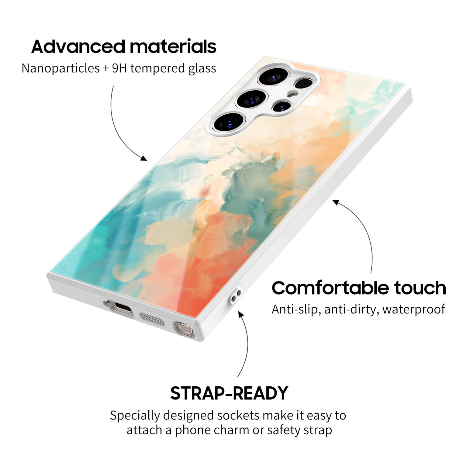 Smoke Mango | Samsung Series Impact Resistant Protective Case