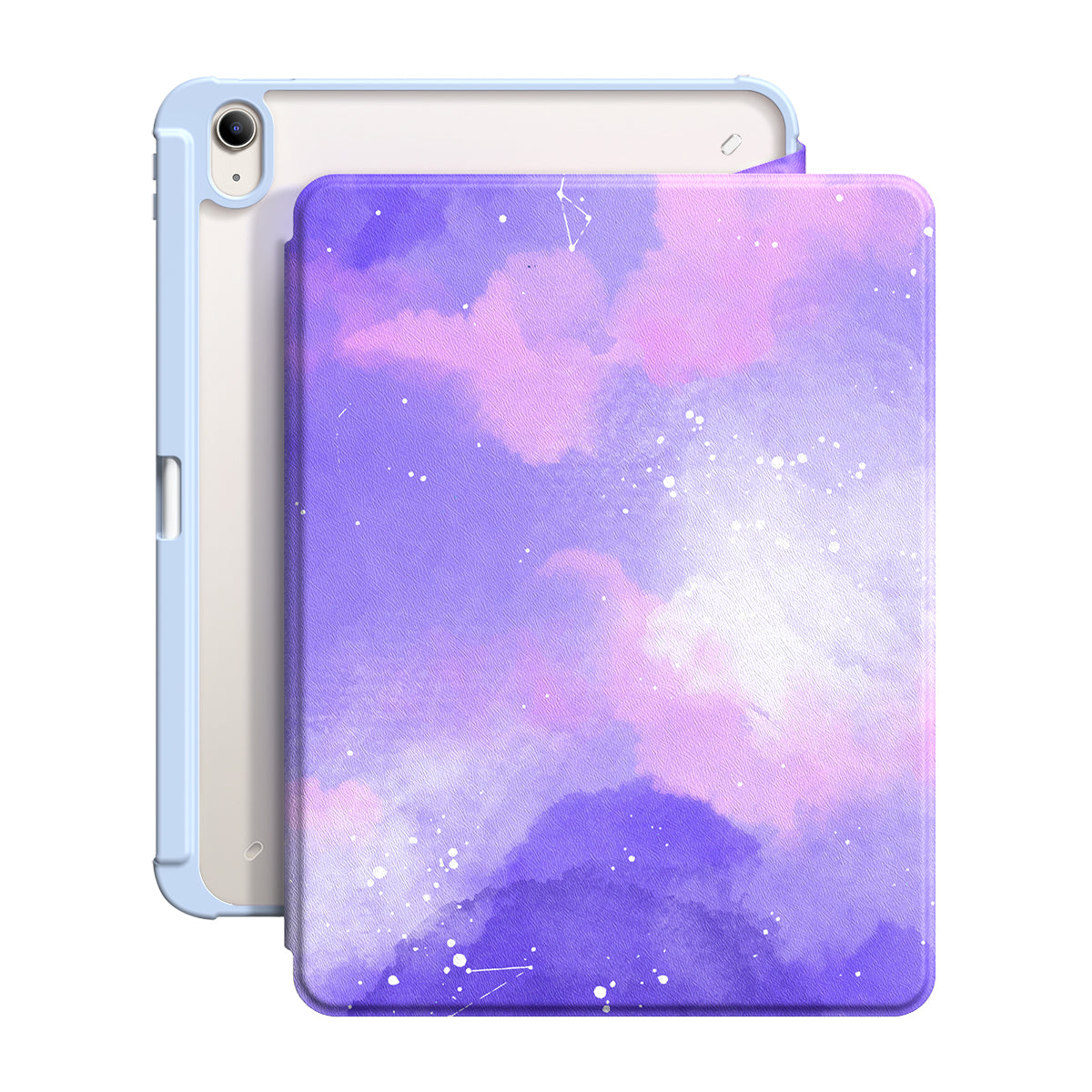 Astral Violet | iPad Series Snap 360° Stand Impact Resistant Case