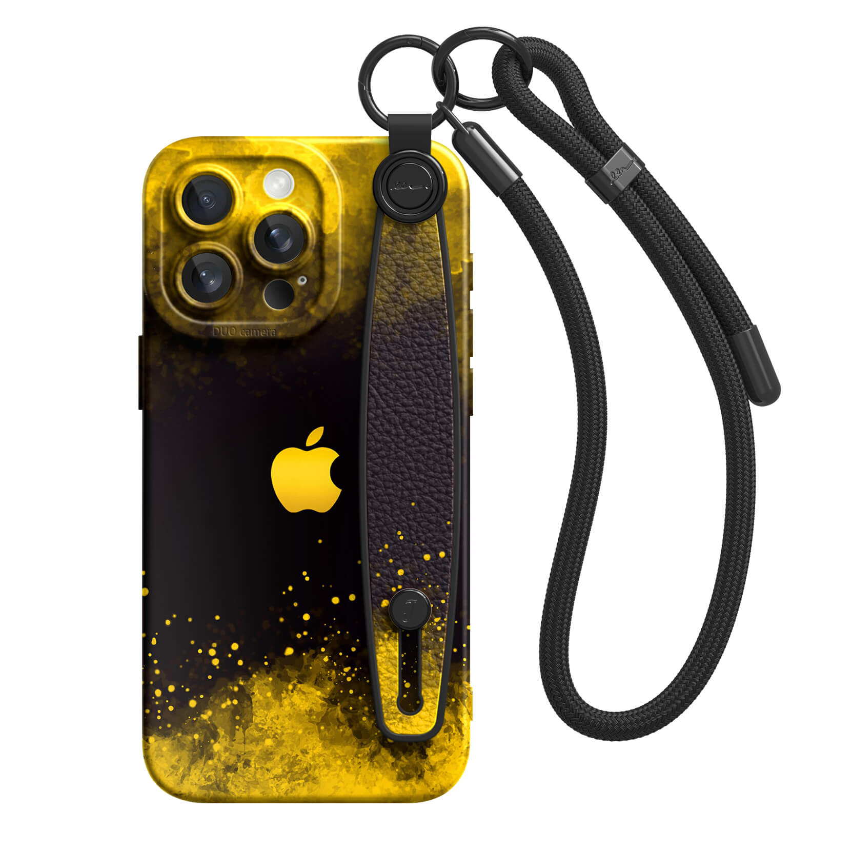 Sprinkle Gold | iPhone Series Multifunctional Wristband Case